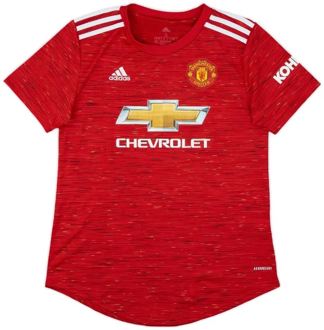 adidas 2020-21 Manchester United Home Shirt - 8/10 - (Women's S)