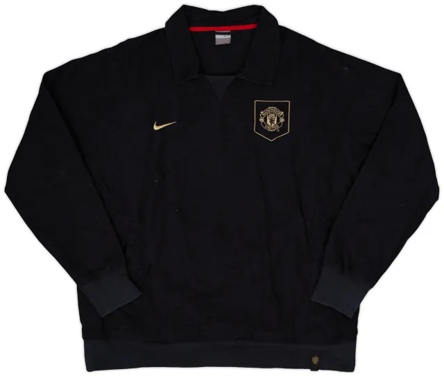 2004-05 Manchester United Nike Drill Top - 8/10 - (XXL)