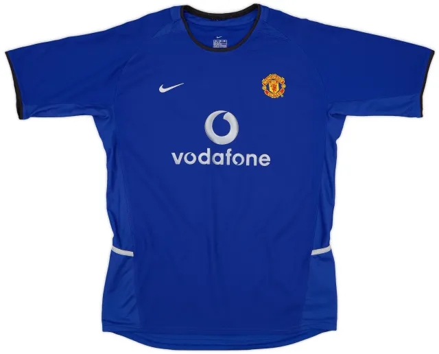 Nike 2002-03 Manchester United Third Shirt - 8/10 - (XL.Boys)