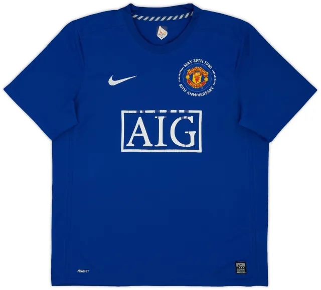 Nike 2008-09 Manchester United Third Shirt - 5/10 - (L)