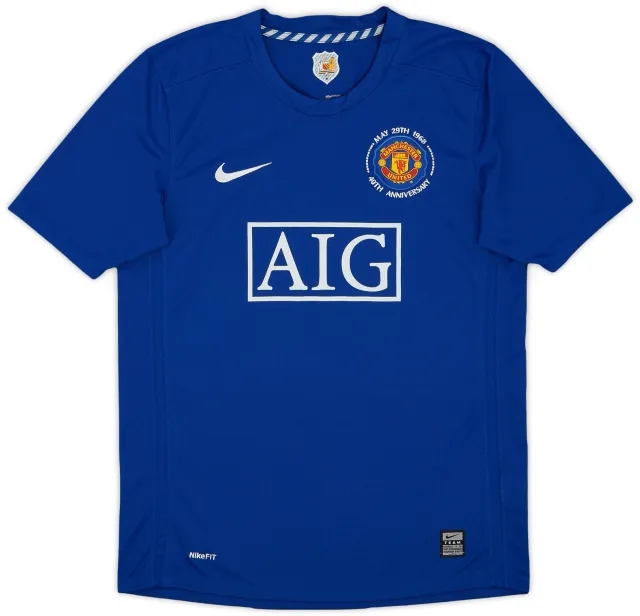 Nike 2008-09 Manchester United Third Shirt - 10/10 - (XL.Boys)