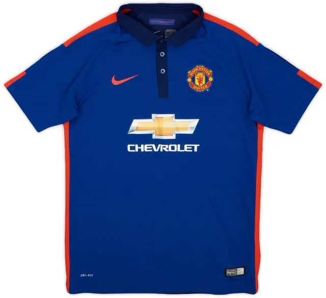 Nike 2014-15 Manchester United Third Shirt - 9/10 - (XL.Boys)
