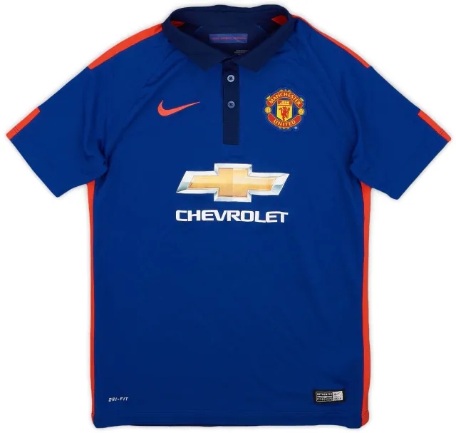 Nike 2014-15 Manchester United Third Shirt - 9/10 - (L.Boys)