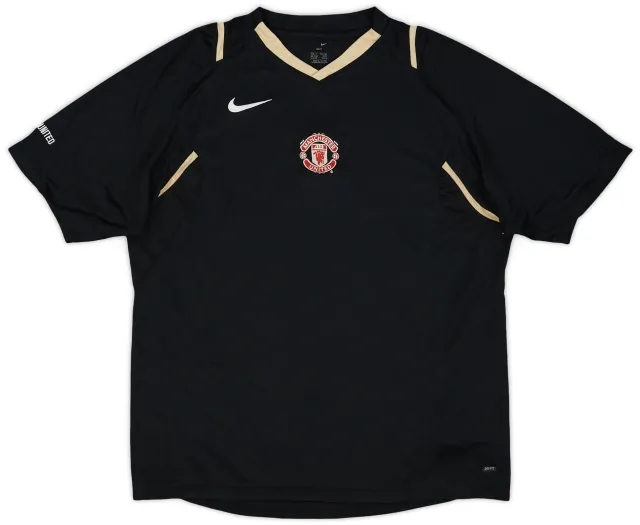 2006-07 Manchester United Nike Training Shirt - 5/10 - (L)
