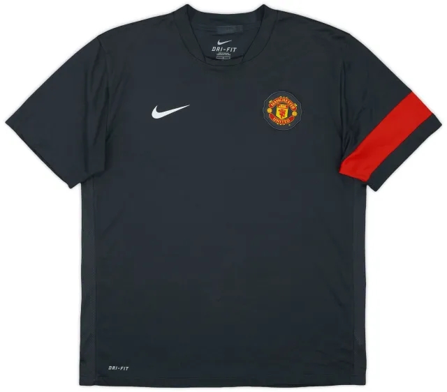 2010-11 Manchester United Nike Training Shirt - 6/10 - (XXL)