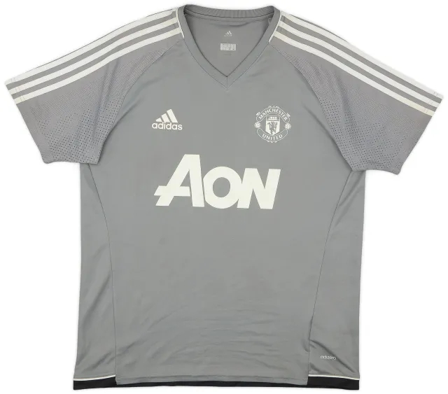 adidas 2017-18 Manchester United adizero Training Shirt - 7/10 - (L)