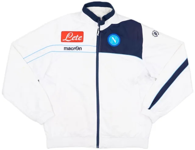 2011-12 Napoli Macron Track Jacket - 6/10 - (XL)