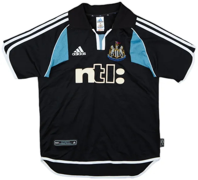 adidas 2000-01 Newcastle Away Shirt - 9/10 - (Y)