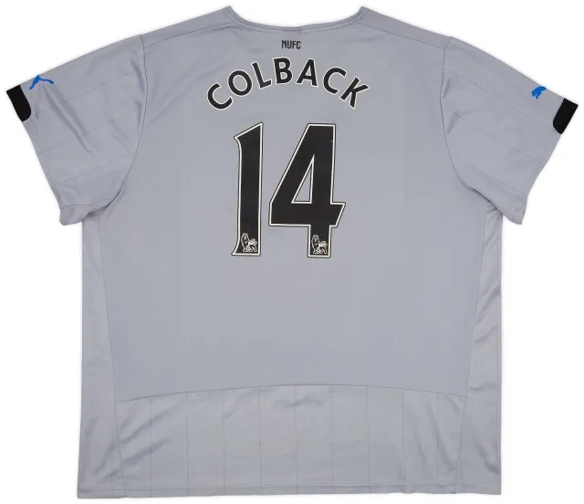 Puma 2014-15 Newcastle Away Shirt Colback #14 - 6/10 - (3XL)