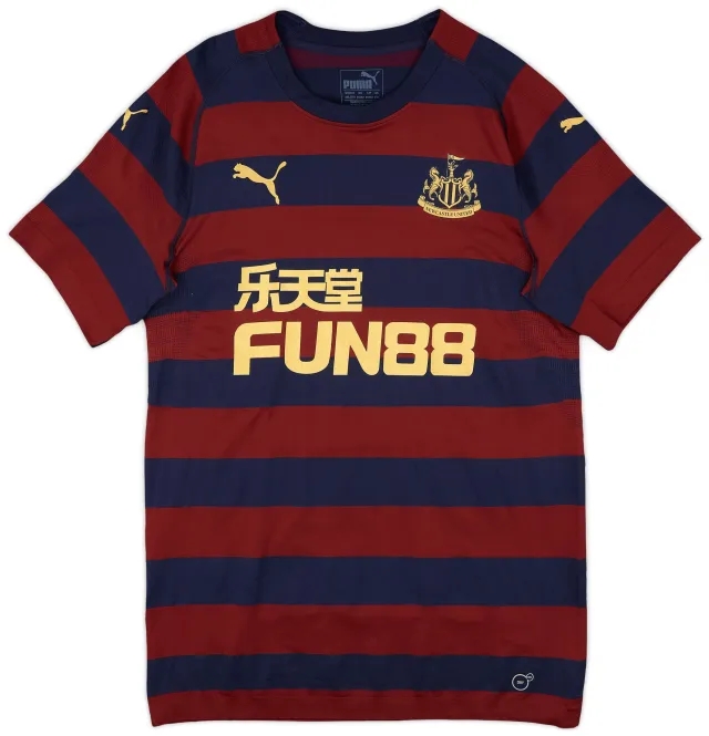 Puma 2018-19 Newcastle EvoKnit Player Issue Away Shirt - 9/10 - (XXL)