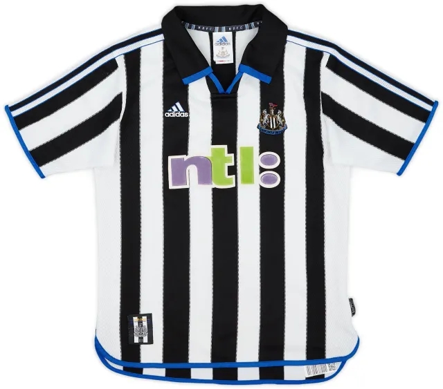 adidas 2000-01 Newcastle Home Shirt - 5/10 - (Y)