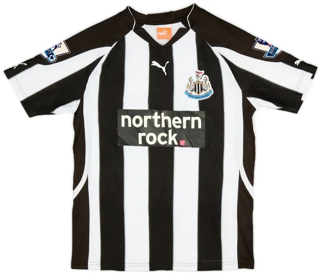 Puma 2010-11 Newcastle Home Shirt - 7/10 - (M.Boys)