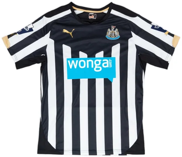 Puma 2014-15 Newcastle Match Issue Home Shirt #13