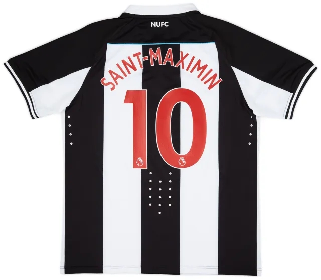Castore 2021-22 Newcastle Authentic Home Shirt Saint-Maximin #10 (XL)