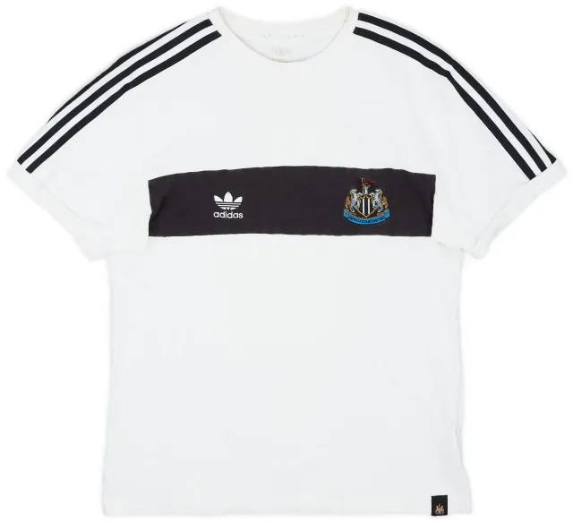 2009-10 Newcastle adidas Cotton Tee - 6/10 - (M)