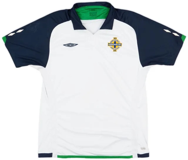 Umbro 2009-10 Northern Ireland Away Shirt - 7/10 - (XL.Boys)