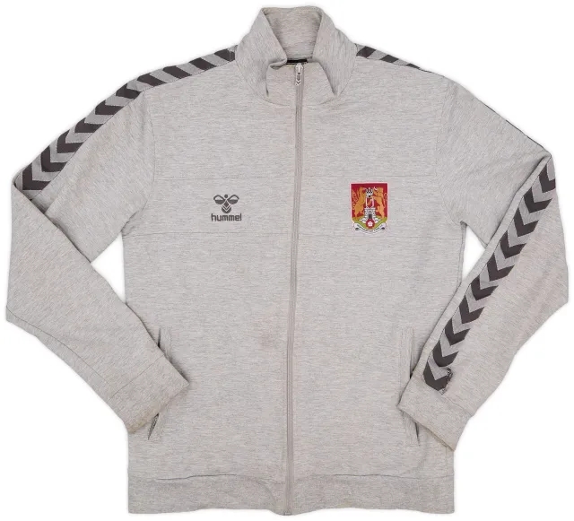 2021-22 Northamtpon Hummel Track Jacket - 9/10 - (M)