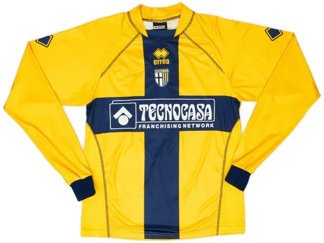 2005-06 Parma Away L/S Shirt #18 - 6/10 - (M)