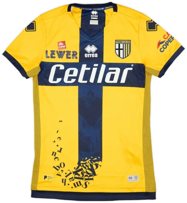 Errea 2019-20 Parma Special Edition 'Capitale della Cultura' Away Shirt - 9/10 - (S)