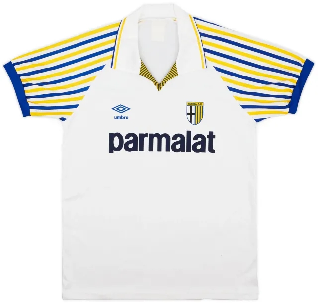 Umbro 1990-91 Parma Home Shirt - 5/10 - (M)
