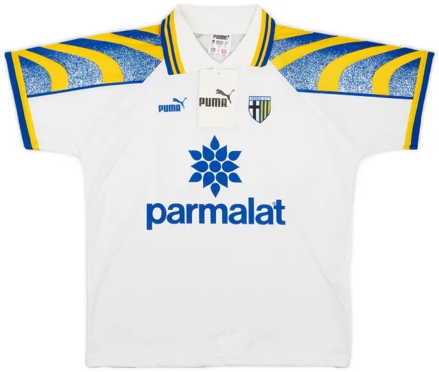 Puma 1995-97 Parma Home Shirt (XL.Boys)