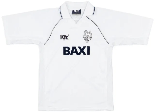 1998-99 Preston Home Shirt - 8/10 - (L.Boys)