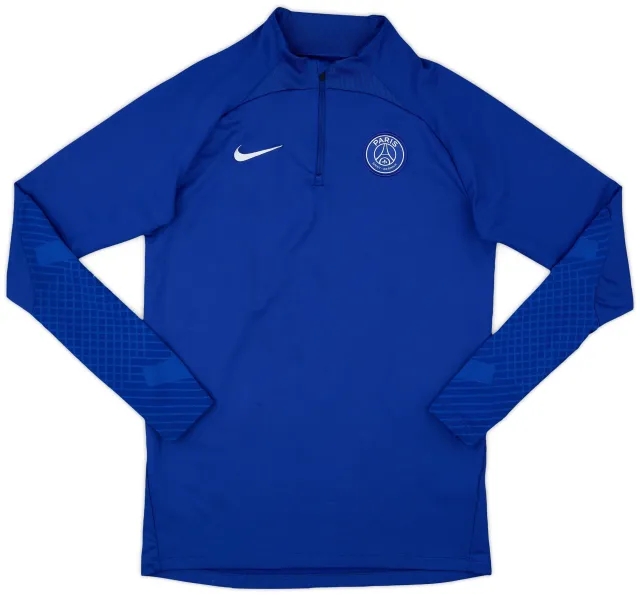 2022-23 Paris Saint-Germain Nike 1/4 Zip Drill Top - 6/10 - (S)