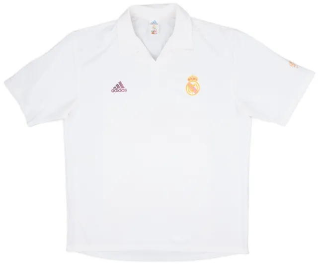 adidas 2001 Real Madrid Home Shirt - 5/10 - (XL)