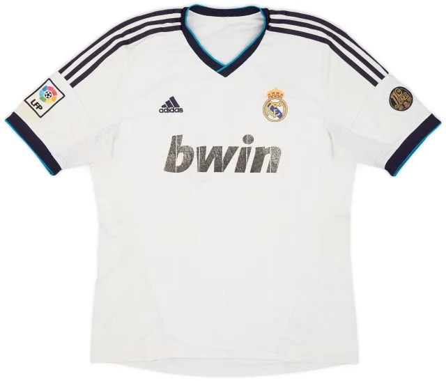 adidas 2012-13 Real Madrid Home Shirt - 4/10 - (XL)