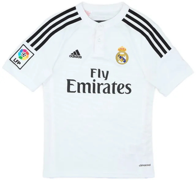 adidas 2014-15 Real Madrid Home Shirt - 9/10 - (M.Boys)