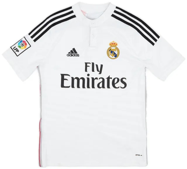 adidas 2014-15 Real Madrid Home Shirt - 6/10 - (L.Boys)