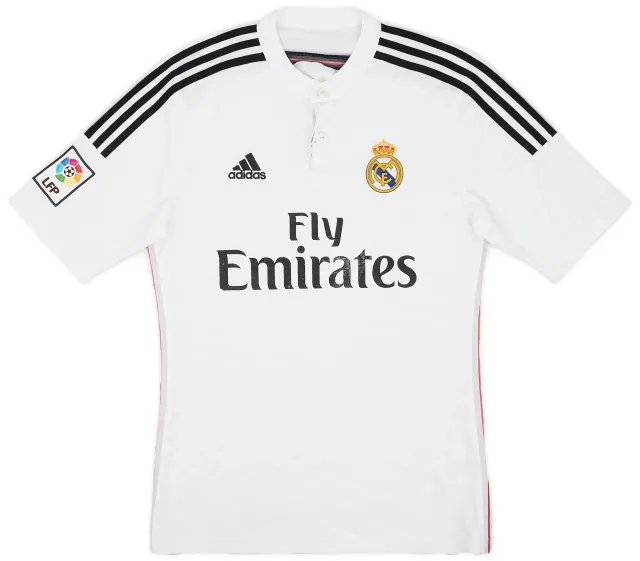 adidas 2014-15 Real Madrid Home Shirt - 5/10 - (S)