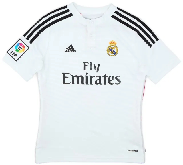 adidas 2014-15 Real Madrid Home Shirt - 8/10 - (M.Boys)