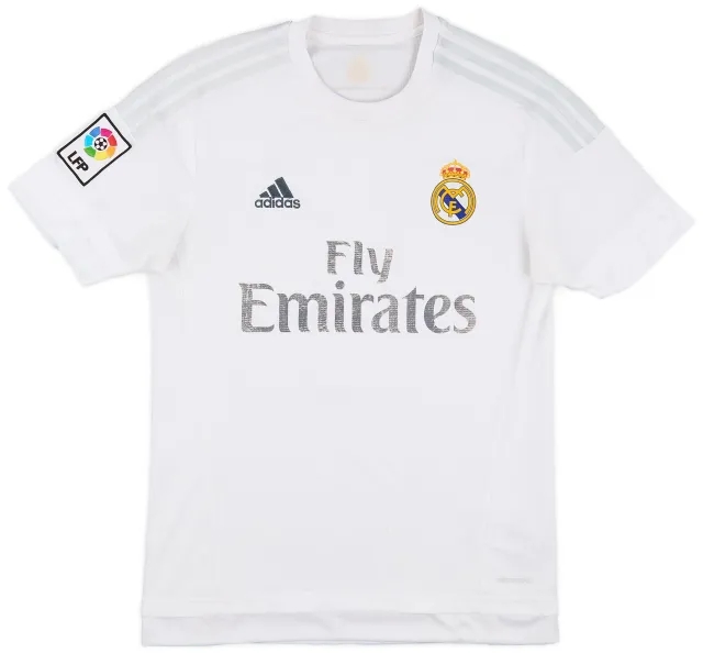 adidas 2015-16 Real Madrid Home Shirt #18 - 4/10 - (S)