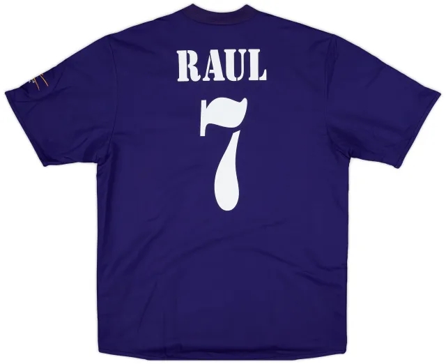 adidas 2002-03 Real Madrid Centenary Third Shirt Raul #7 (L)