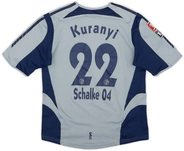adidas 2005-07 Schalke Away Shirt Kuranyi #22 - 6/10 - (S.Boys)