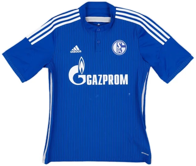 adidas 2014-16 Schalke Home Shirt - 6/10 - (M)
