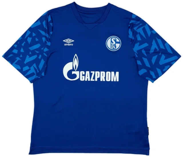 adidas 2019-20 Schalke Home Shirt - 8/10 - (XL)