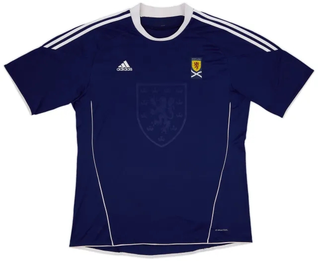 adidas 2010-11 Scotland Home Shirt - 7/10 - (XXL)