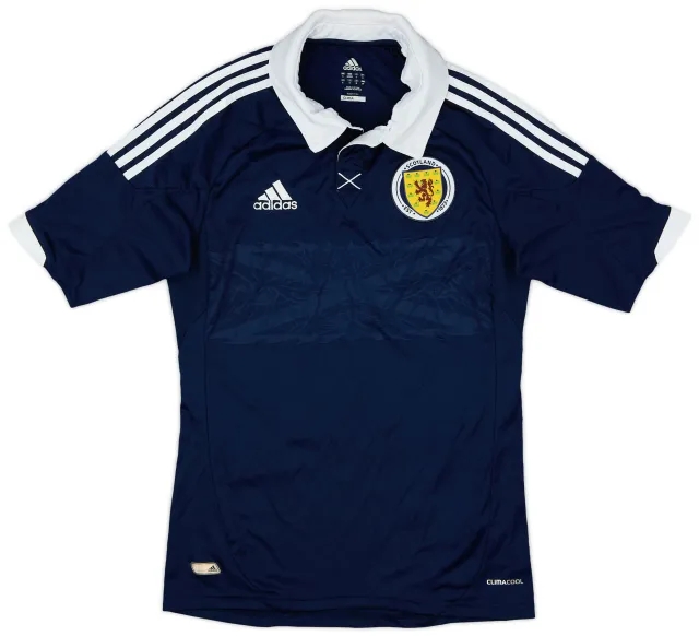 adidas 2011-13 Scotland Home Shirt - 9/10 - (S)