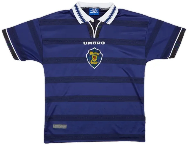 Umbro 1998-00 Scotland Home Shirt - 8/10 - (M)