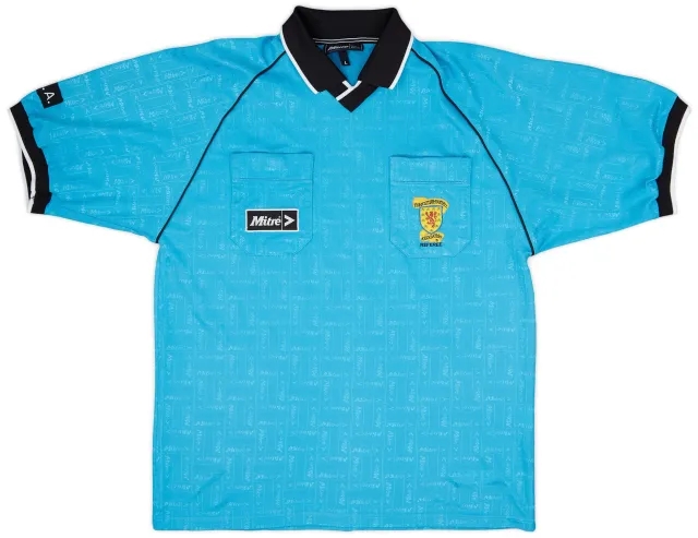 1998-00 Scotland Mitre Referee Shirt - 8/10 - (L)