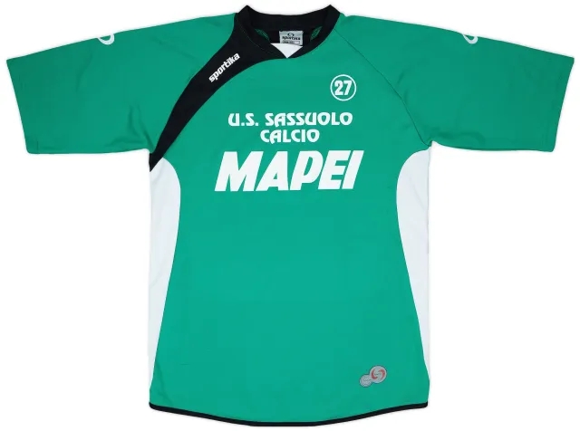 2007-08 Sassuolo Player Issue Sportika Training Shirt #27 - 8/10 - (XXL)