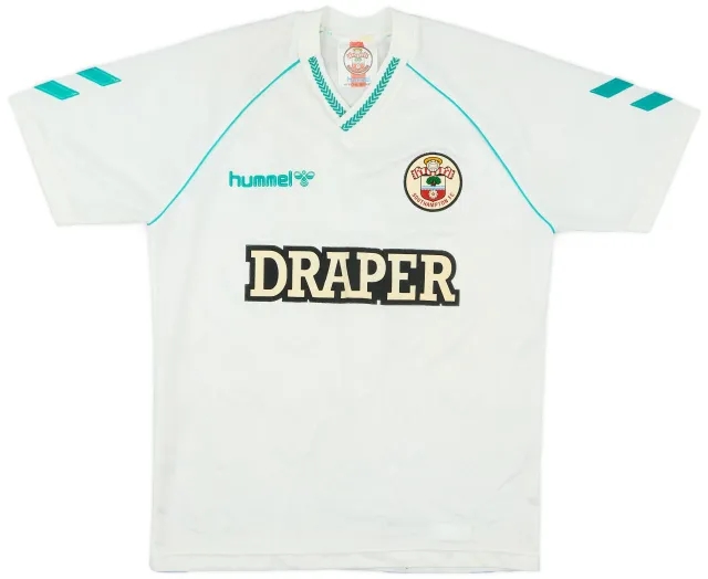 Hummel 1989-91 Southampton Away Shirt - 8/10 - (M)