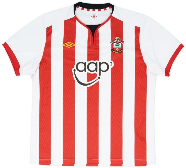 Umbro 2011-12 Southampton Home Shirt - 6/10 - (XL)