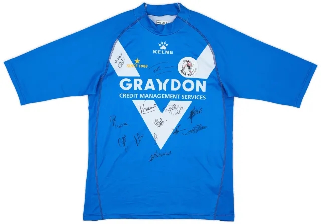 Kelme 2005-06 Sparta Rotterdam Squad Signed Away Shirt - 8/10 - (XL.Boys)