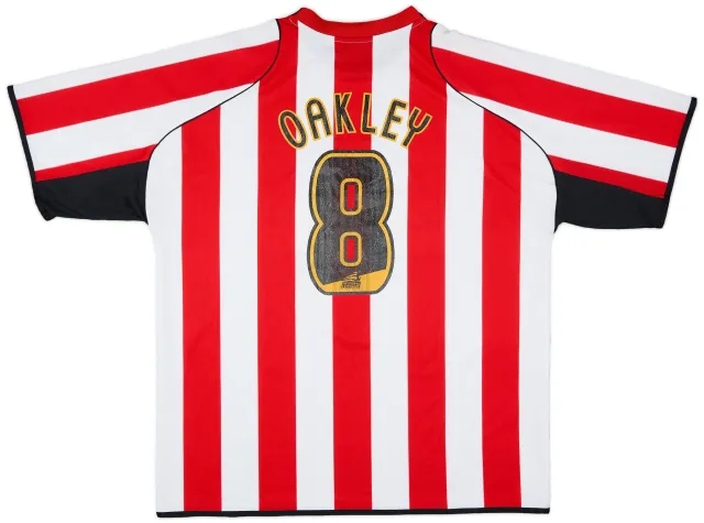 2005-06 Southampton Home Shirt Oakley #8 - 6/10 - (XL)