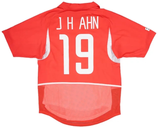 Nike 2002-03 South Korea Player Issue Home Shirt J.H.Ahn #19 (M)