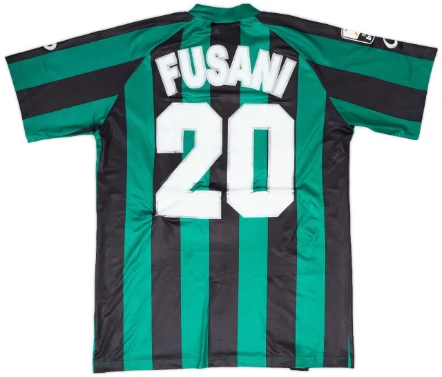 2010-11 Sassuolo Match Issue Home Shirt Fusani #20