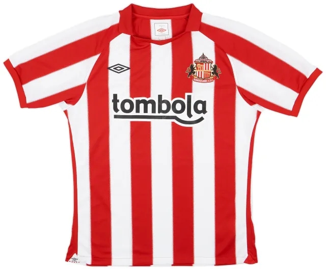 Umbro 2010-11 Sunderland Home Shirt - 7/10 - (M)
